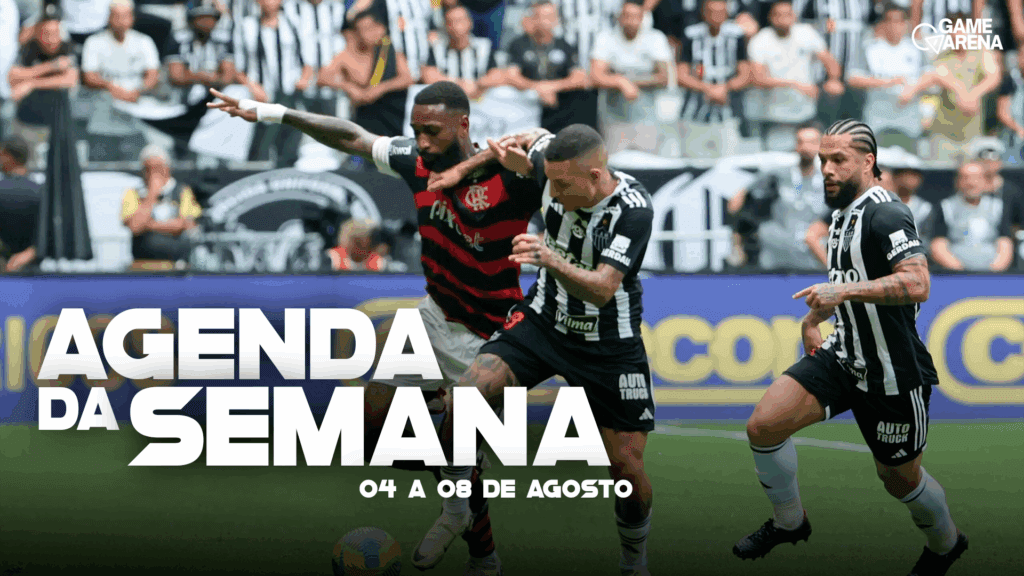 Agenda da semana - 4 a 8 de agosto