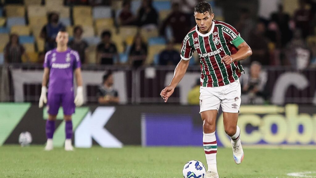 Thiago Silva se machucou no último fim de semana. Foto: Lucas Merçon/Fluminense