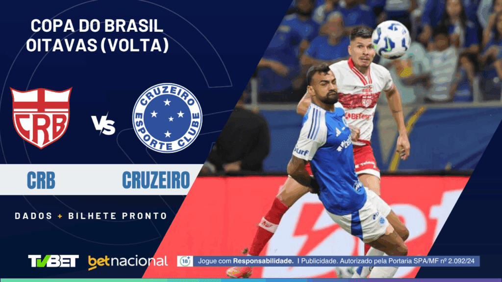CRB X CRUZEIRO (COPA DO BRASIL).