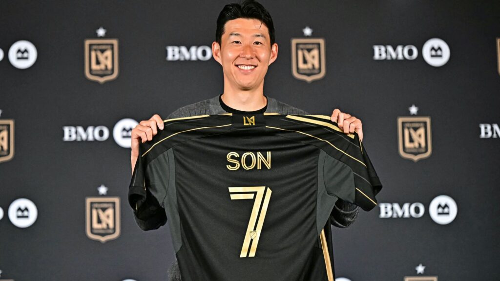 Son Heung-min é a mais nova estrela do Los Angeles FC (Foto: Frederic J. Brown/AFP)