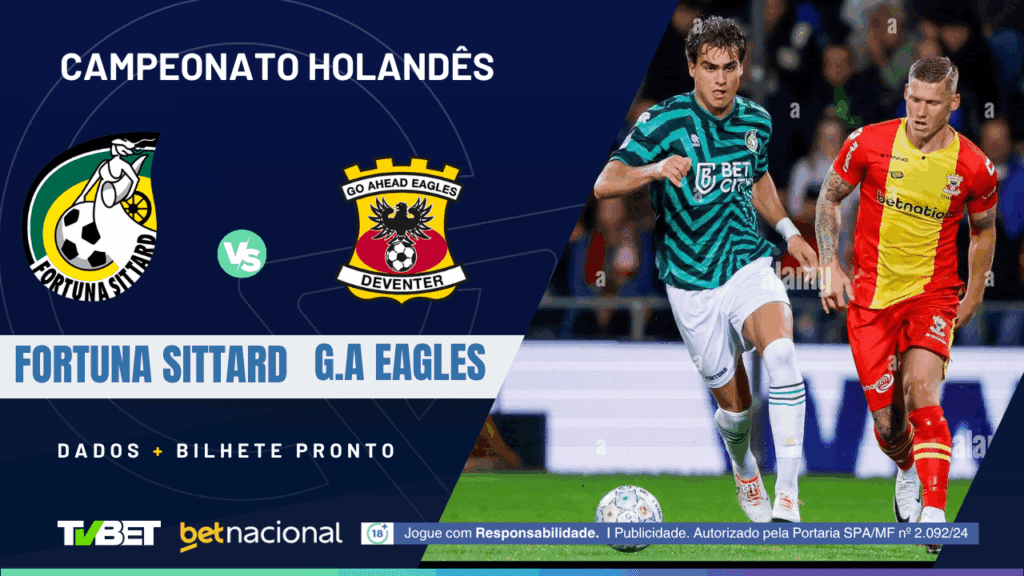 Fortuna Sittard x Eagles (Camp. Holandês).