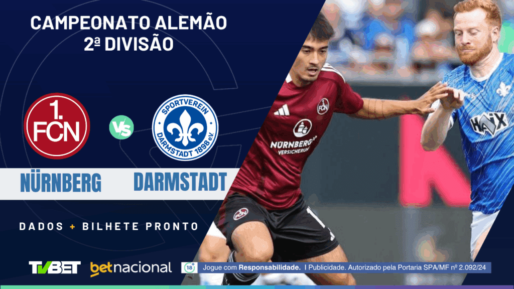 NÜRNBERG X DARMSTADT (BUNDESLIGA 2).