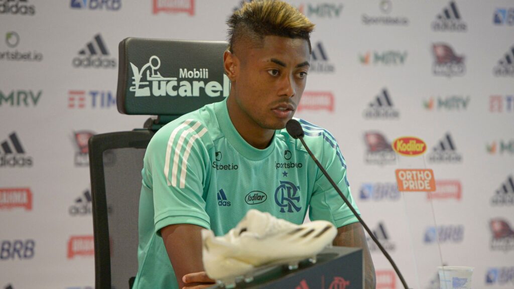 Bruno Henrique, atacante do Flamengo (Foto: Alexandre Vidal/CRF)