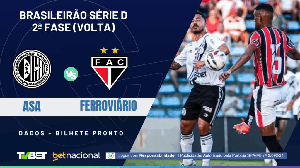 Asa x Ferroviário (Série D).