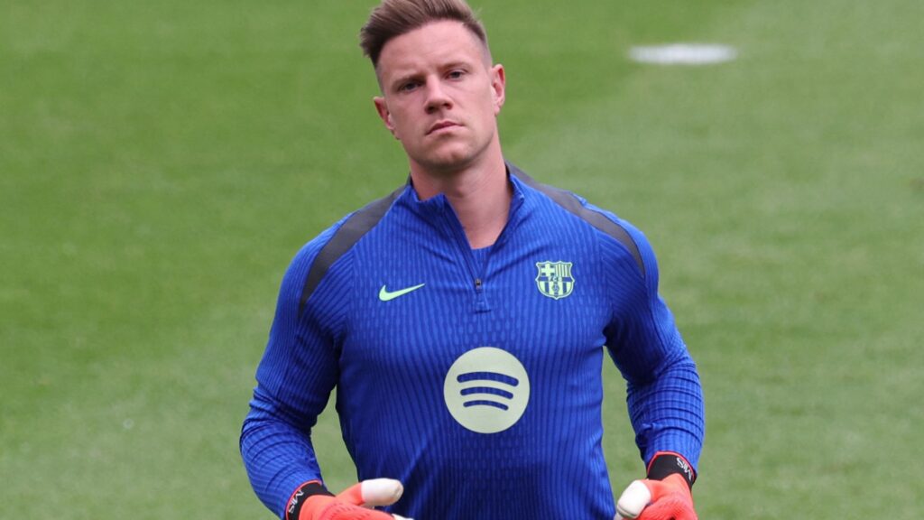 Marc-André ter Stegen, goleiro do Barcelona (Foto: Lluis Gene/AFP)