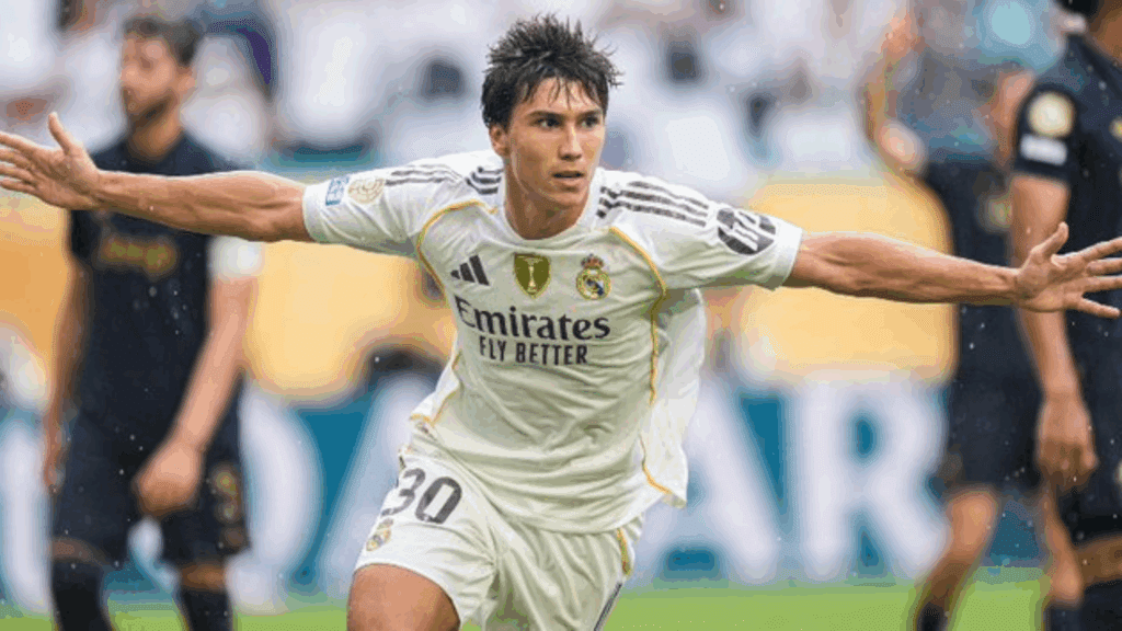 Gonzalo García foi o destaque do Real Madrid na Copa do Mundo de Clubes