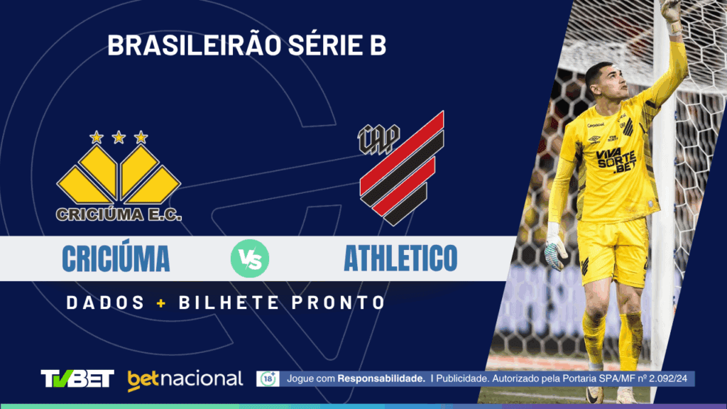 Criciúma x Athletico - Série B 2025
