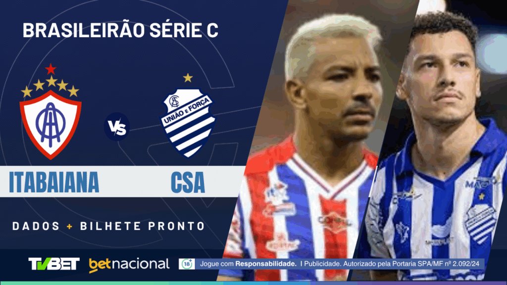 Itabaiana x CSA (Série C).