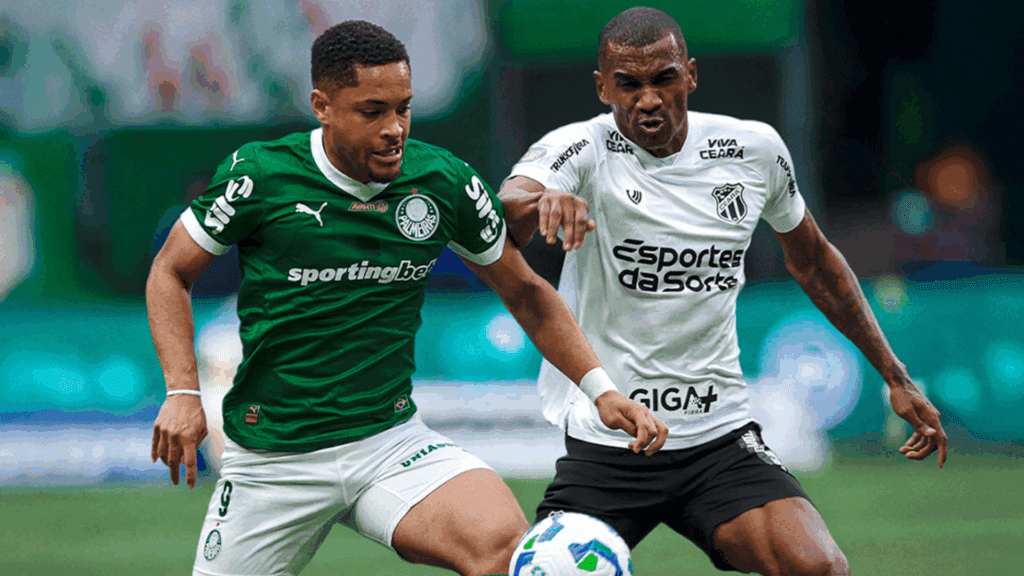 Palmeiras vence Ceará com gol de Vítor Roque