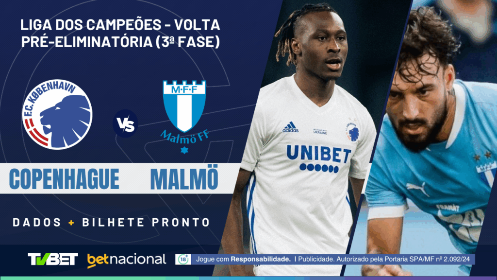 Copenhague x Malmö (Champions).