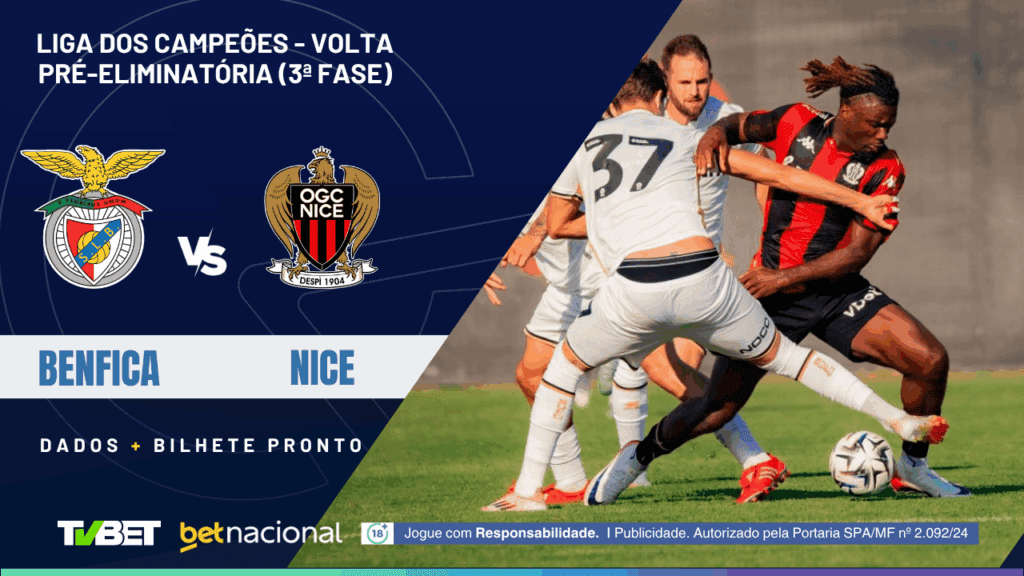 Benfica x Nice (Champions).
