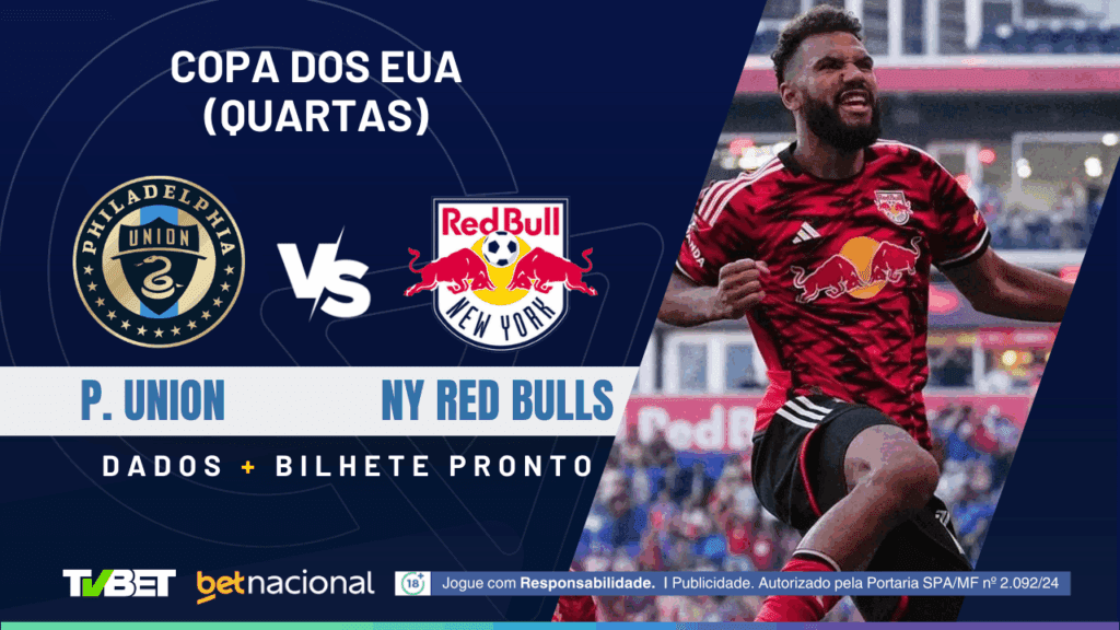 Philadephia Union x New York Red Bulls - Copa dos EUA