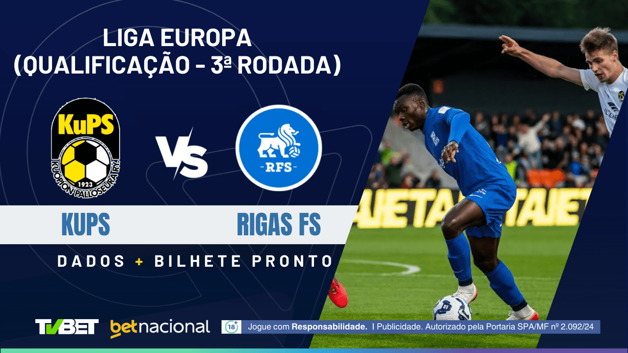KuPS x Rigas FS: tempo real, onde assistir ao vivo, horário, escalações ...