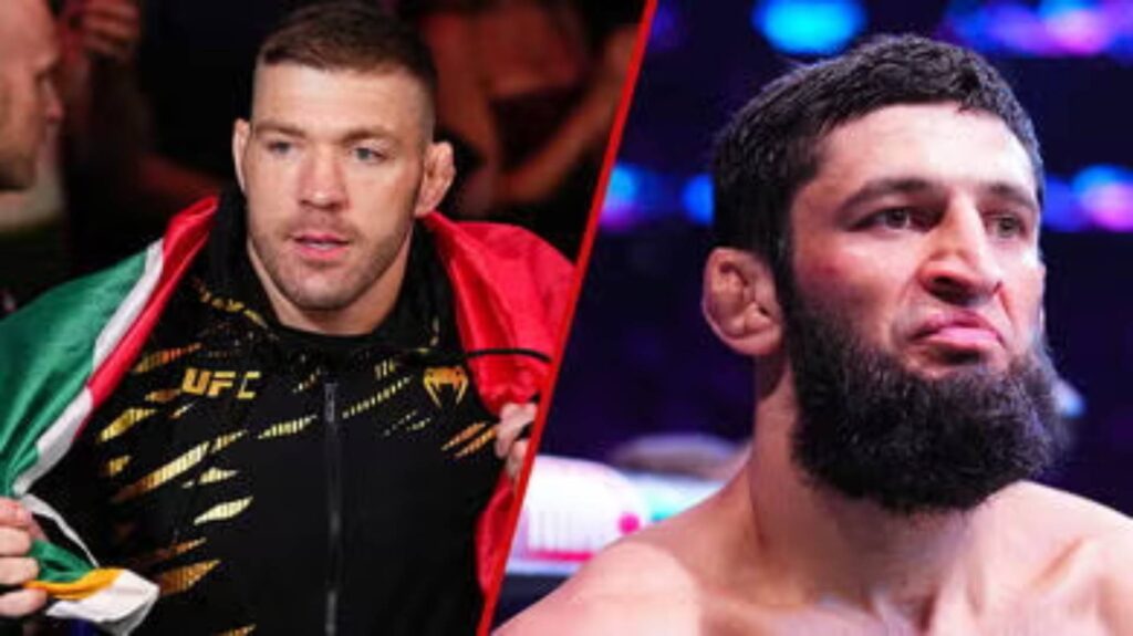 Disputa do cinturão dos médios entre Du Plessis e Chimaev marca UFC 319. Foto: Divulgação