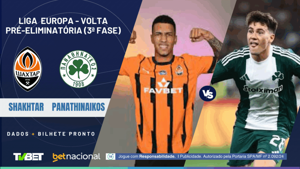 Shakhtar x Panathinaikos (Liga Europa).