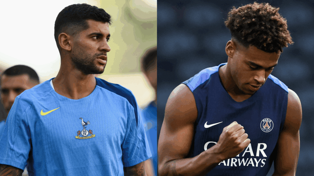 Romero, do Tottenham, e Desiré Doué, do PSG, são candidatos a destaques na Supercopa da UEFA