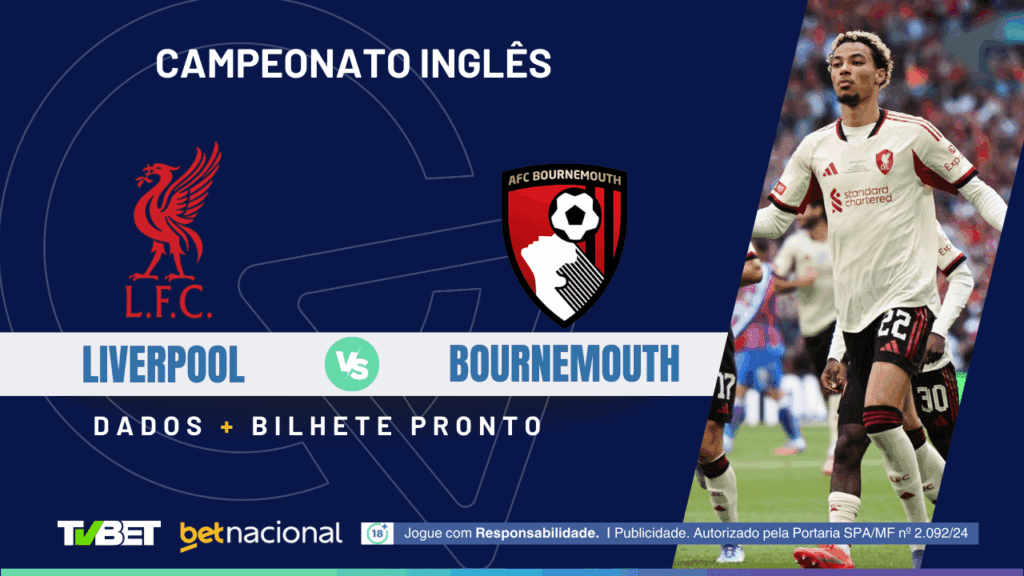 Liverpool x Bournemouth - PL 2025/26