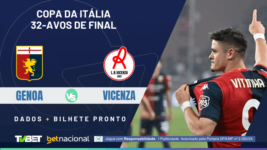 Genoa x Vicenza (Copa Itália).