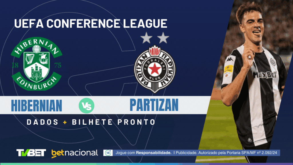 Hibernian x Partizan