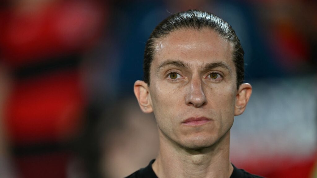 Filipe Luís, técnico do Flamengo