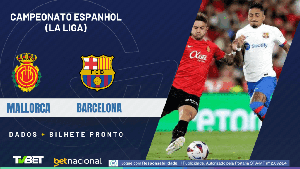 Mallorca x Barcelona (La Liga).