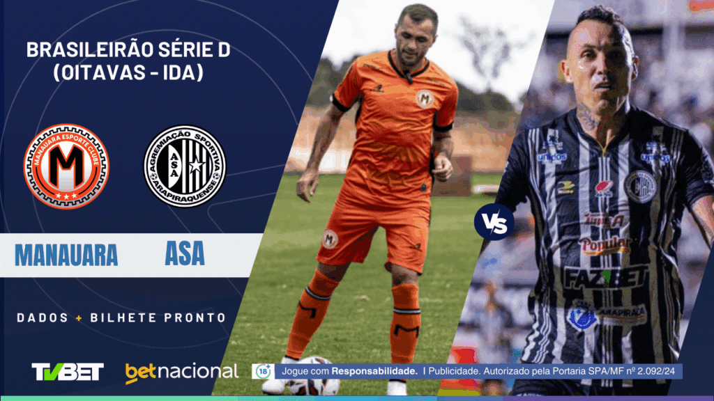 Manauara x ASA (Série D).