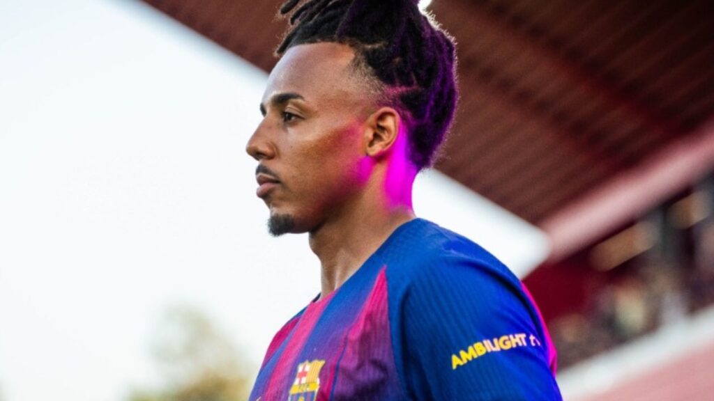 Jules Koundé, zagueiro do Barcelona (Foto: Reprodução)