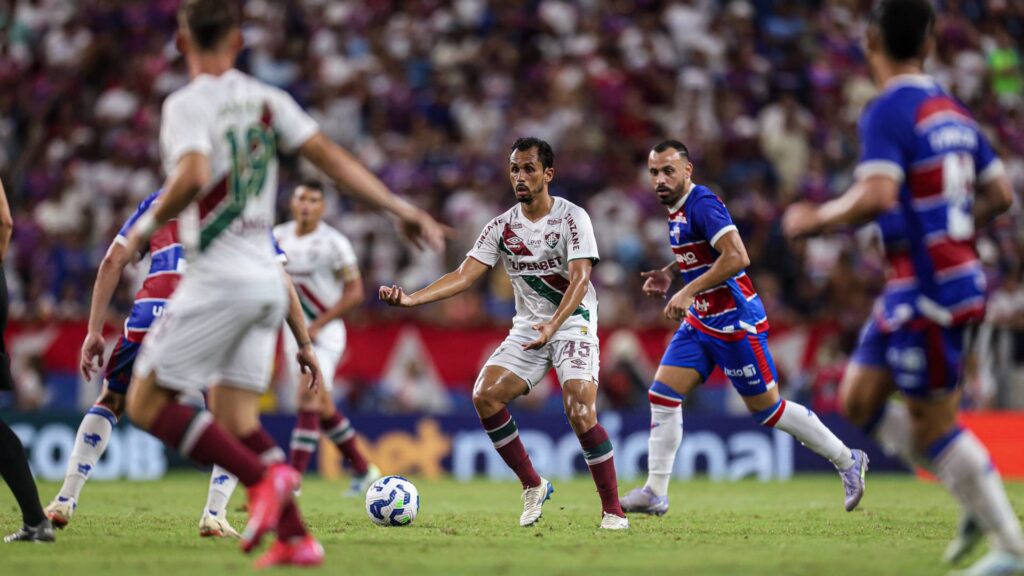 O Fortaleza segue lutando para sair da zona de rebaixamento. Foto: Marcelo Gonçalves/Fluminense
