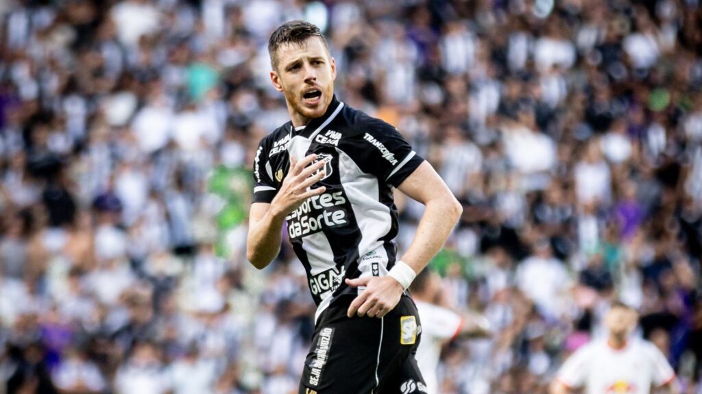 Ceará venceu o Bragantino pelo Brasileirão (Foto: Gabriel Silva/CSC)