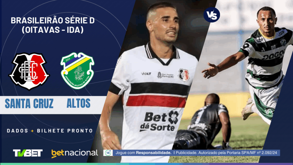 Santa Cruz x Altos (Série D).