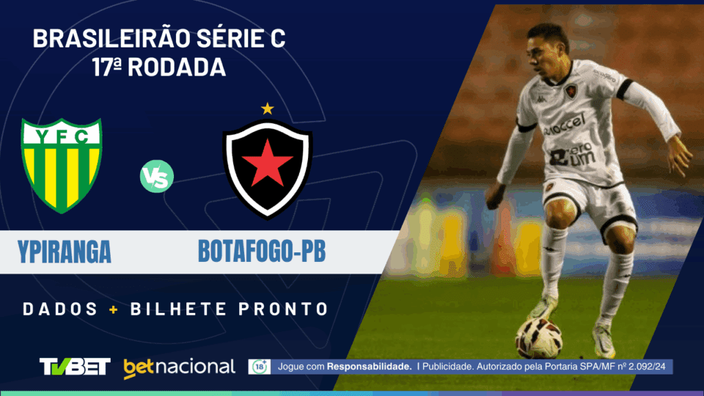 Ypiranga x Botafogo-PB (Série C).