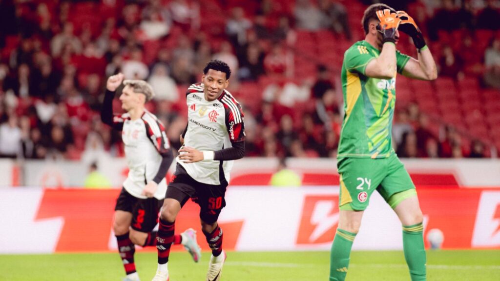O Flamengo abriu 2x0 com menos de 15 minutos de jogo. Foto: Adriano Fontes/Flamengo