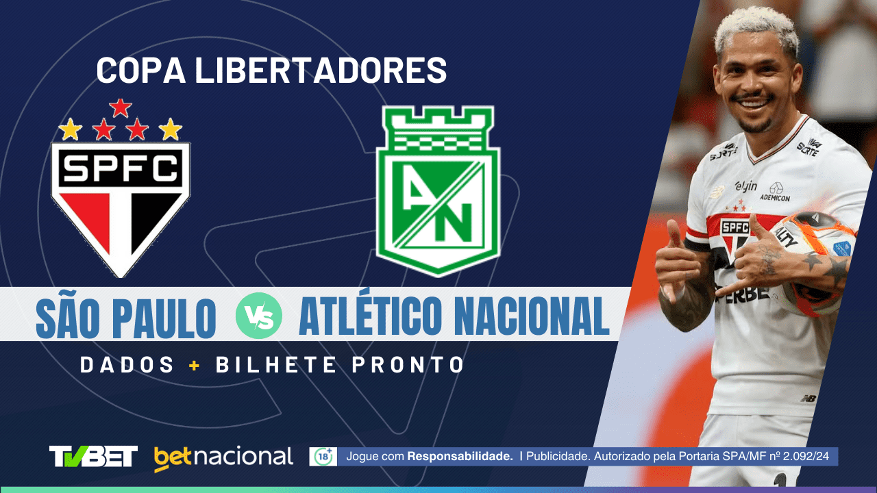 São Paulo x Atlético Nacional: tempo real, onde assistir, horário ...