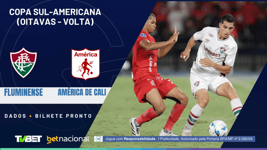 Fluminense x América de Cali (Sula).