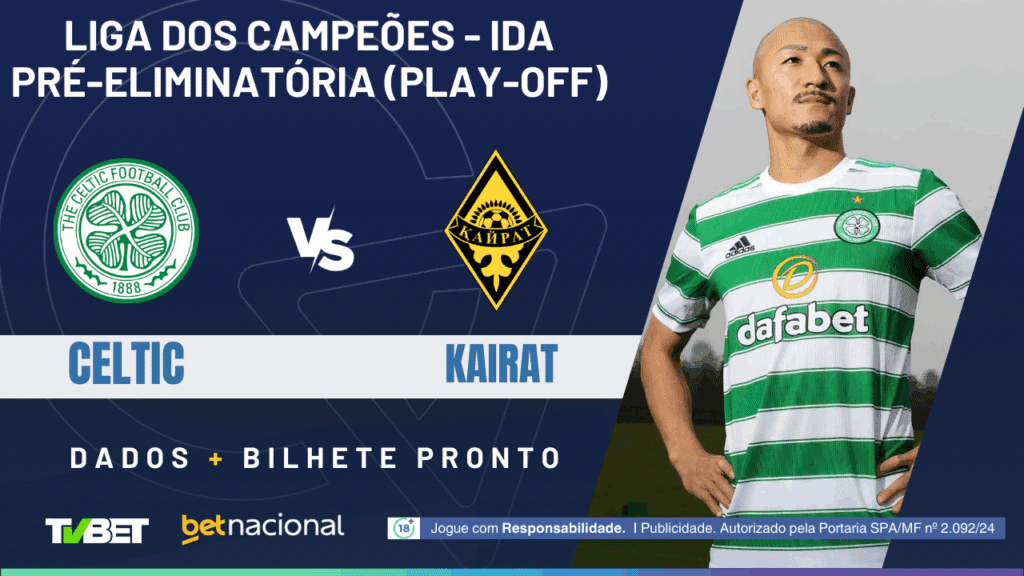 Celtic x Kairat (Champions).