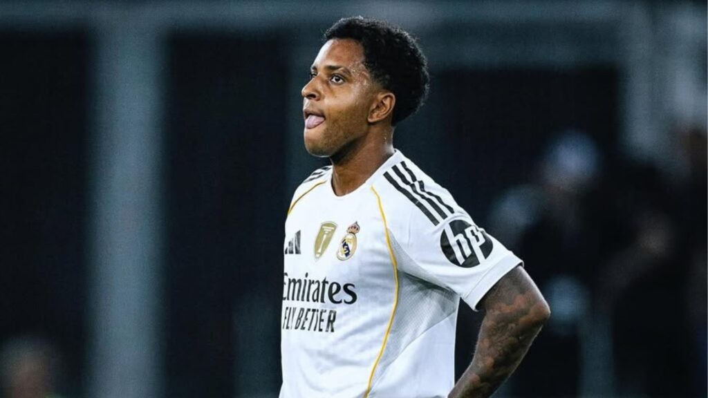Rodrygo, atacante do Real Madrid.