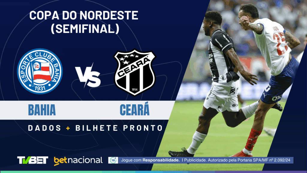 Bahia x Ceará - Copa do NE 2025