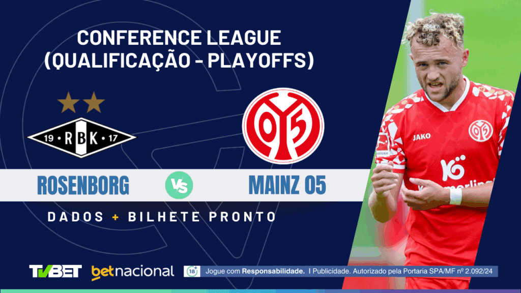 Rosenborg x Mainz 05 - Conference League 2025/26