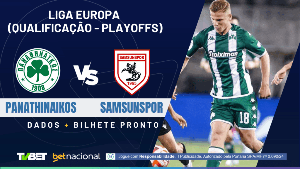 Panathinaikos x Samsunspor - UEL 2025/26