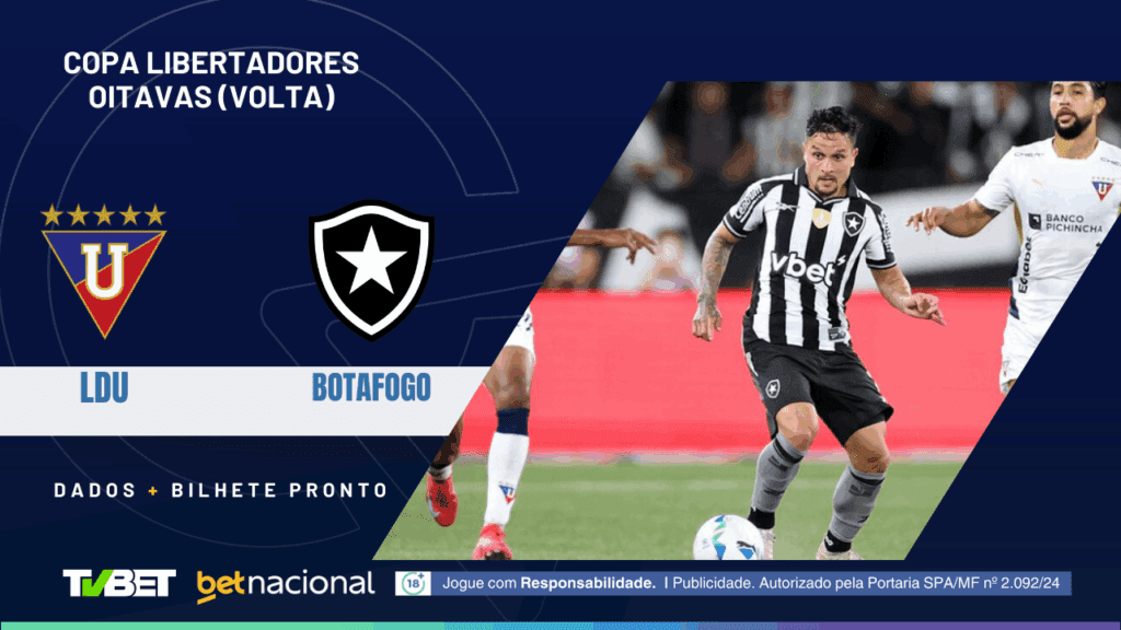 LDU X BOTAFOGO (LIBERTADORES).