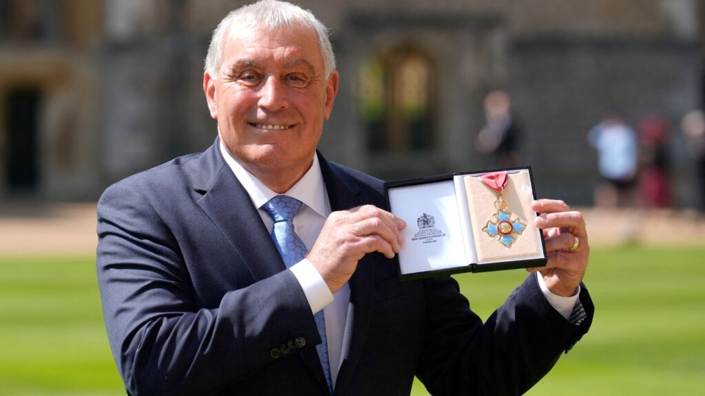 Ex-goleiro inglês Peter Shilton (Foto: Andrew Matthews/Pool/AFP)
