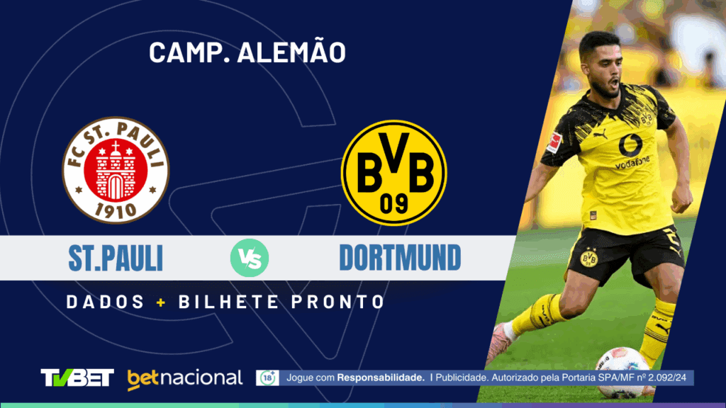 St. Pauli x Dortmund - Bundesliga 2025/26