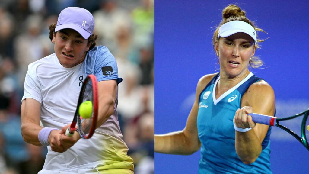 João Fonseca e Beatriz Haddad Maia.