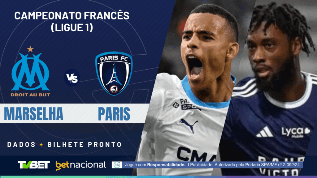 Marselha x Paris (Ligue 1).
