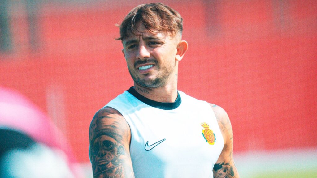 Pablo Maffeo, do Mallorca, está na mira do Atlético-MG (Foto: Reprodução)