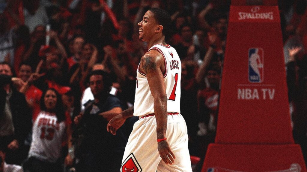 Número 1 de Derrick Rose será aposentado no Chicago Bulls (Foto: Reprodução)