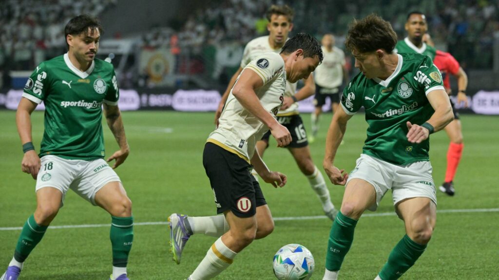 Mesmo com empate o Palmeiras garantiu a vaga. Foto: NELSON ALMEIDA / AFP