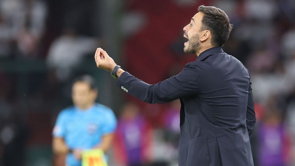 Davide Ancelotti, técnico do Botafogo. Foto: Vitor Silva/Botafogo