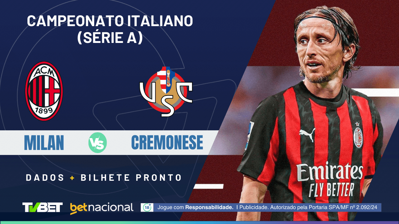 Milan x Cremonese: tempo real, onde assistir, horário, escalações e ...