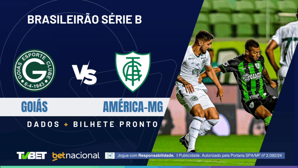 Goiás x América-MG - Série B 2025